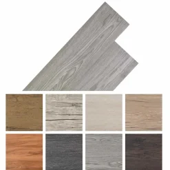 vidaXL Materiales De Construcción-Tableros de Suelo 36 pcs 5,02 m² PVC