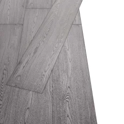 vidaXL Tableros de Suelo 18 pcs 5,26 m² PVC Gris oscuro Clearance