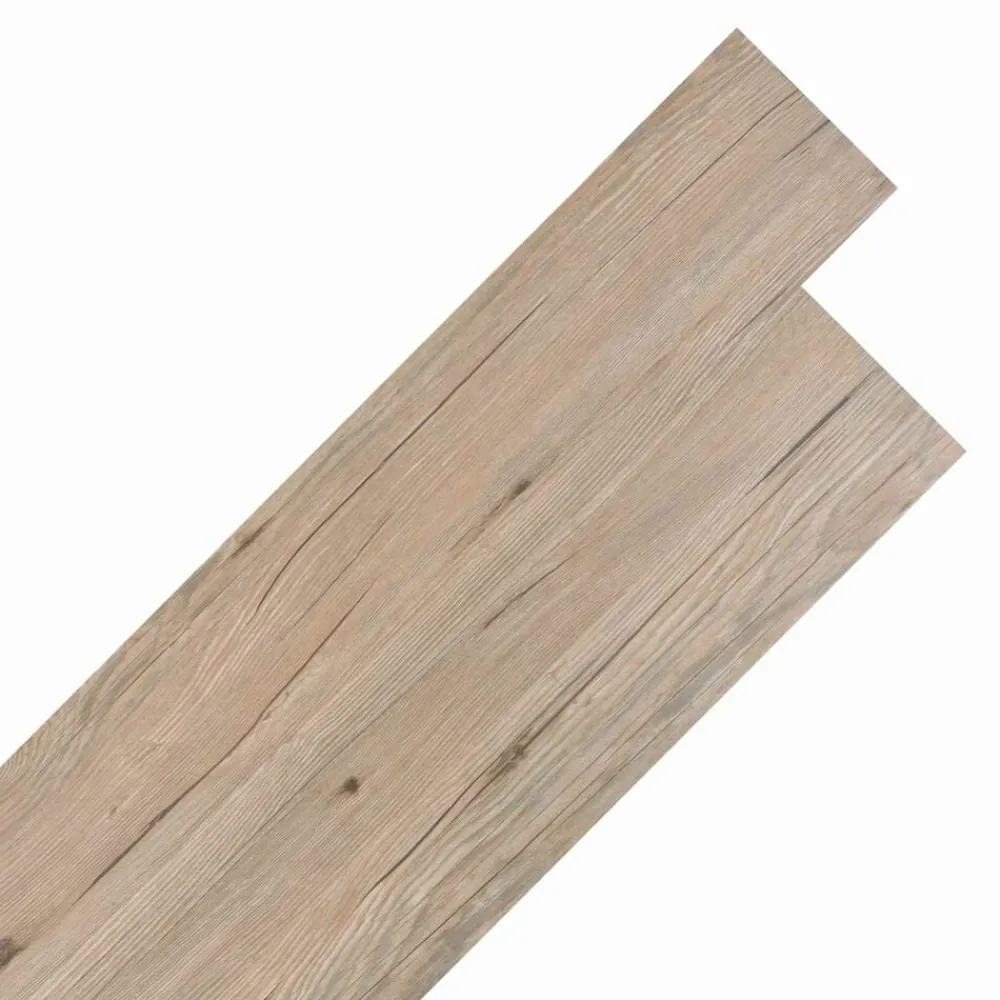 vidaXL Materiales De Construcción-Tableros de Suelo 36 pcs Madera de Roble Marrón 5,02 m² PVC