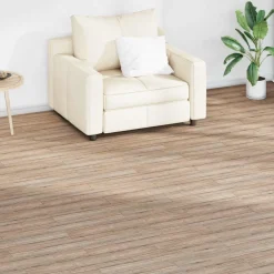vidaXL Materiales De Construcción-Tableros de Suelo 36 pcs Madera de Roble Marrón 5,02 m² PVC