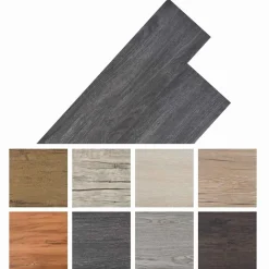 vidaXL Materiales De Construcción-Tableros de Suelo 18 pcs 5,26 m² PVC