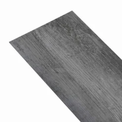 vidaXL Tableros de Suelo 36 pcs 5,02 m² PVC Gris brillante Online