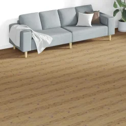 vidaXL Tableros de Suelo 18 pcs Madera de Nogal Marrón 5,26 m² PVC Marr&oacute;n nogal Hot