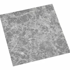vidaXL Materiales De Construcción-Tableros de Suelo 55 pcs Gris Concreto 5,11 m² PVC