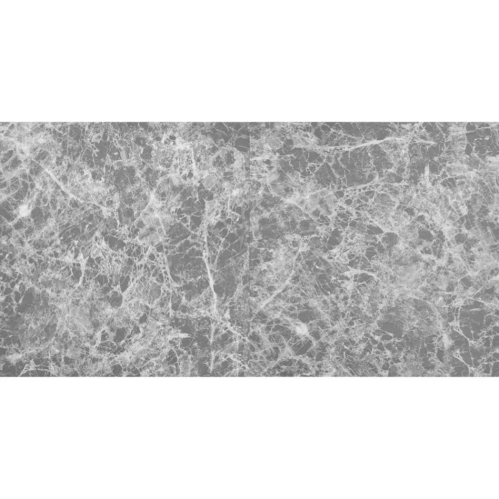 vidaXL Materiales De Construcción-Tableros de Suelo 55 pcs Gris Concreto 5,11 m² PVC