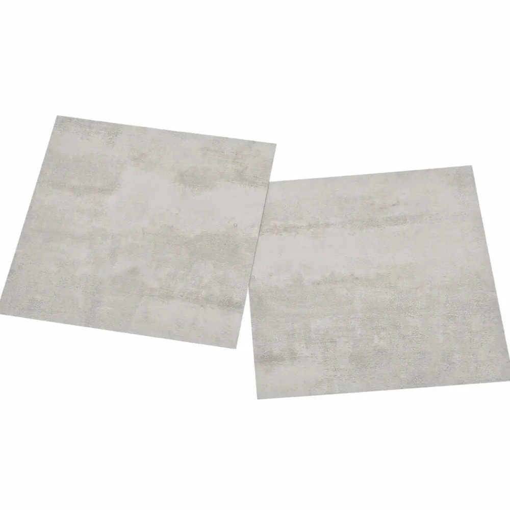 vidaXL Materiales De Construcción-Tableros de Suelo 55 pcs Gris Claro 5,11 m² PVC