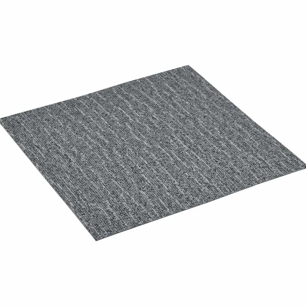 vidaXL Tableros de Suelo 55 pcs Gris 5,11 m² PVC y gris Discount