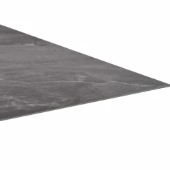 vidaXL Tableros de Suelo 55 pcs Negro 5,11 m² PVC Negro y Best