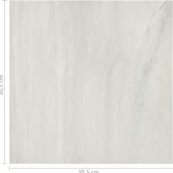 vidaXL Materiales De Construcción-Tableros de Suelo 55 pcs 5,11 m² PVC