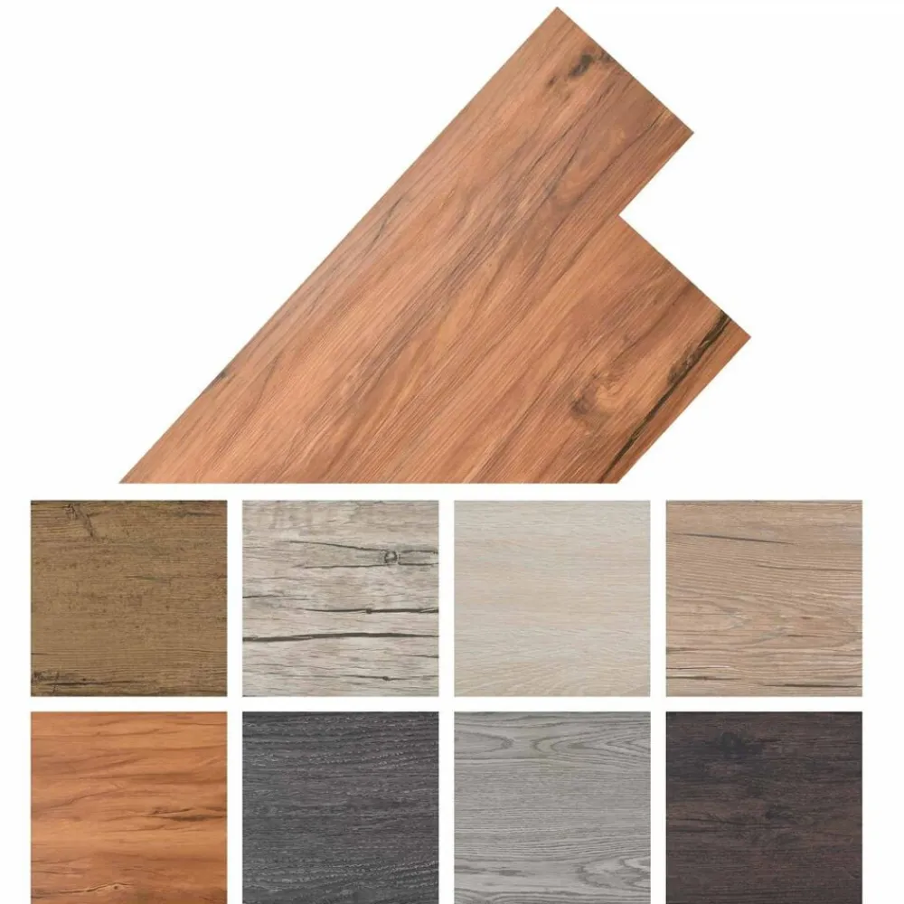 vidaXL Materiales De Construcción-Tableros de Suelo 36 pcs 5,02 m² PVC