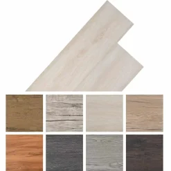 vidaXL Tableros de Suelo 18 pcs 5,26 m² PVC Roble clásico Discount