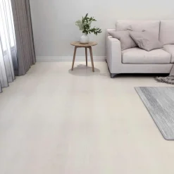 vidaXL Materiales De Construcción-Tableros de Suelo 55 pcs Beige 5,11 m² PVC
