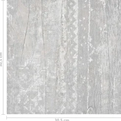 vidaXL Tableros de Suelo 55 pcs Gris 5,11 m² PVC