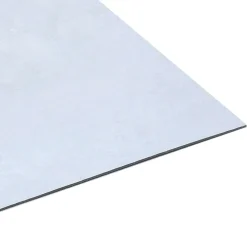 vidaXL Tableros de Suelo 55 pcs 5,11 m² PVC Blanco