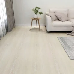 vidaXL Tableros de Suelo 55 pcs Beige 5,11 m² PVC y beige Best