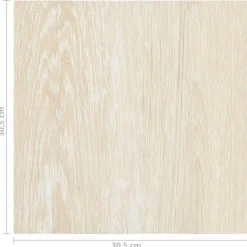 vidaXL Tableros de Suelo 55 pcs Beige 5,11 m² PVC y beige Best
