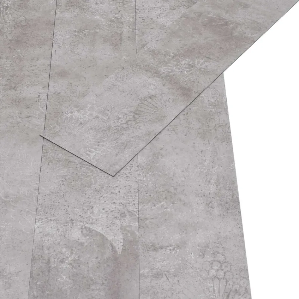 vidaXL Tableros de Suelo 36 pcs 5,02 m² PVC Gris terracota