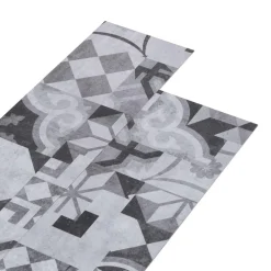 vidaXL Tableros de Suelo 36 pcs Gris 5,02 m² PVC Estampado gris