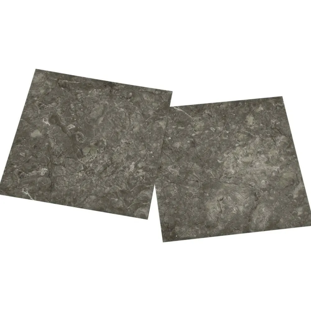 vidaXL Tableros de Suelo 55 pcs Gris 5,11 m² PVC Gris y