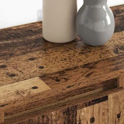 vidaXL Tableros Lateral 2 pcs 60 x 35 x 70 cm Madera vieja Outlet