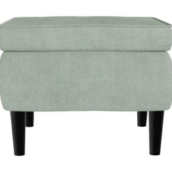 vidaXL Sillas-Taburete con patas de madera y terciopelo