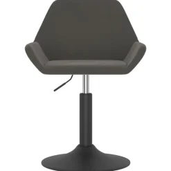 vidaXL Taburete de cocina de terciopelo Gris oscuro Online
