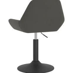 vidaXL Taburete de cocina de terciopelo Gris oscuro Online