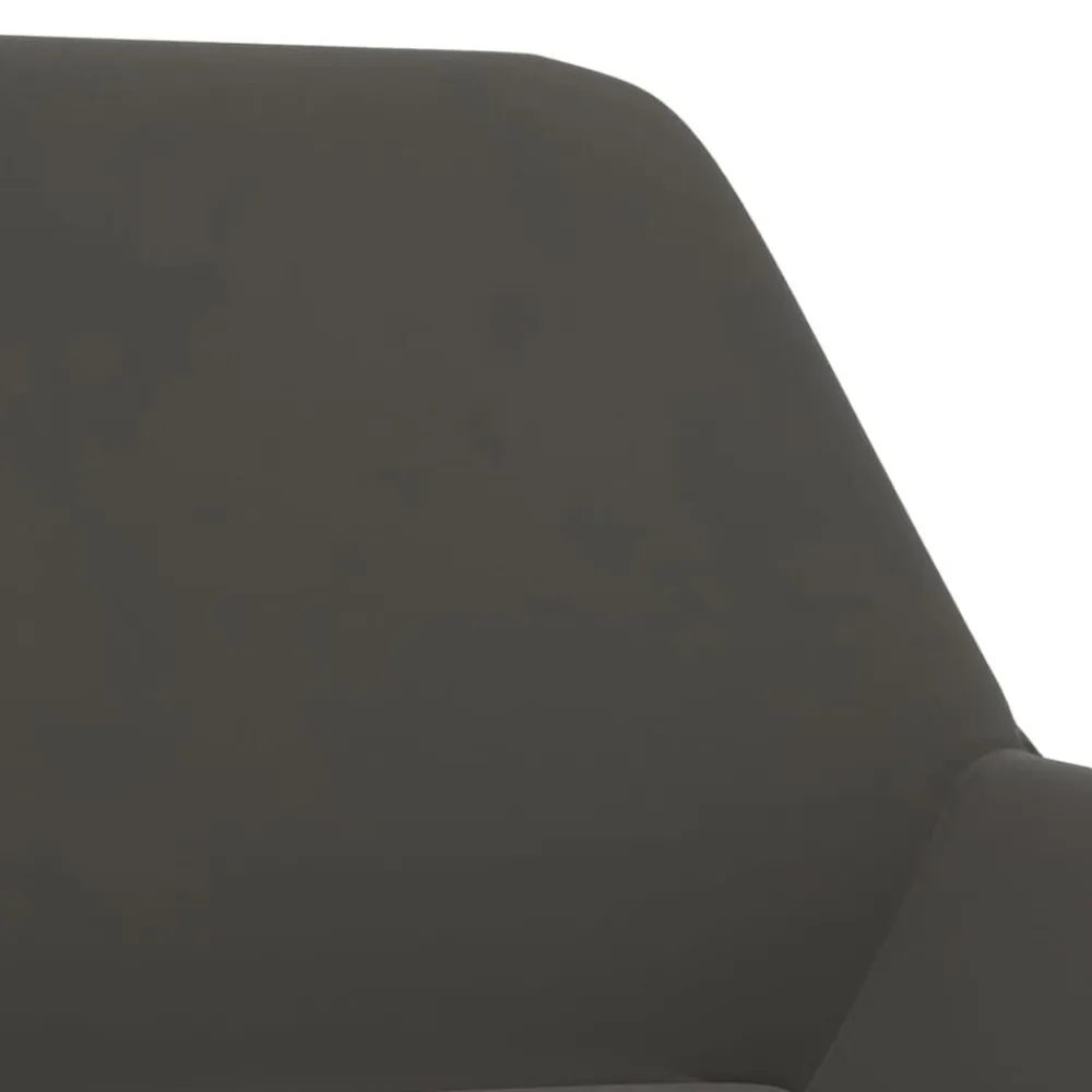 vidaXL Taburete de cocina de terciopelo Gris oscuro Online