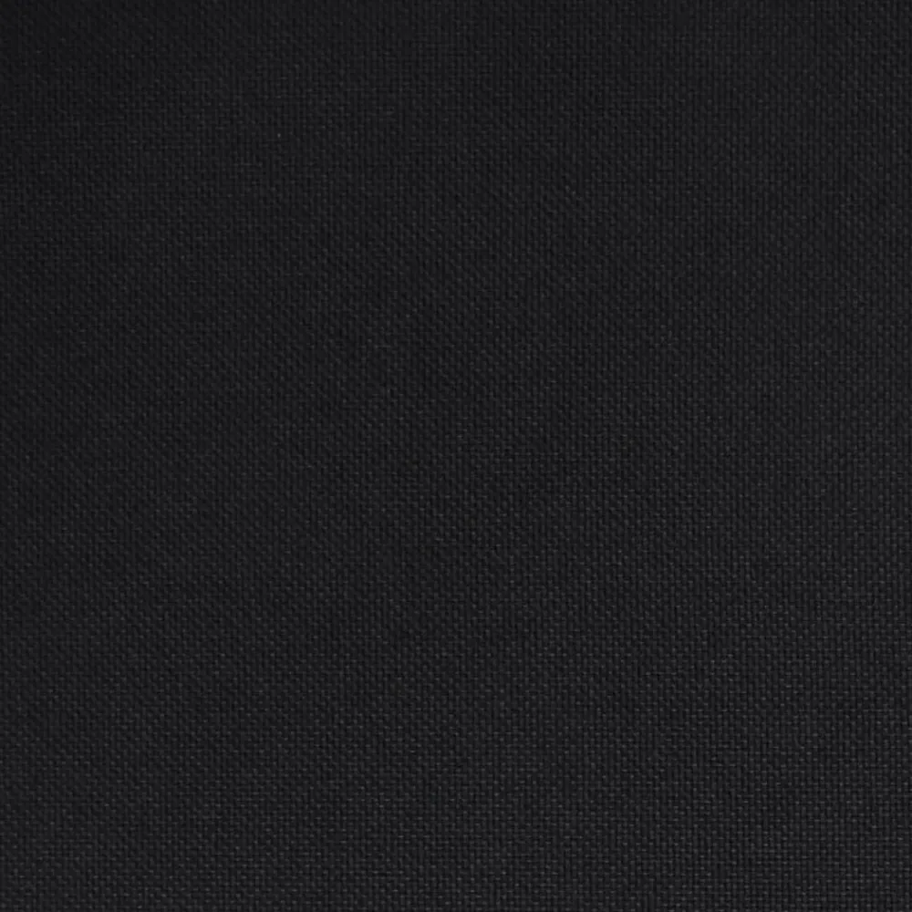 vidaXL Taburete de cocina de tela Negro Clearance