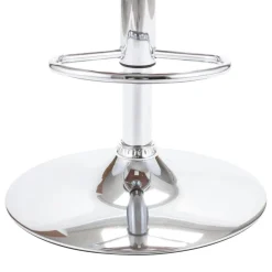 vidaXL Sillas-Taburete de cocina madera contrachapada y tela gris taupe
