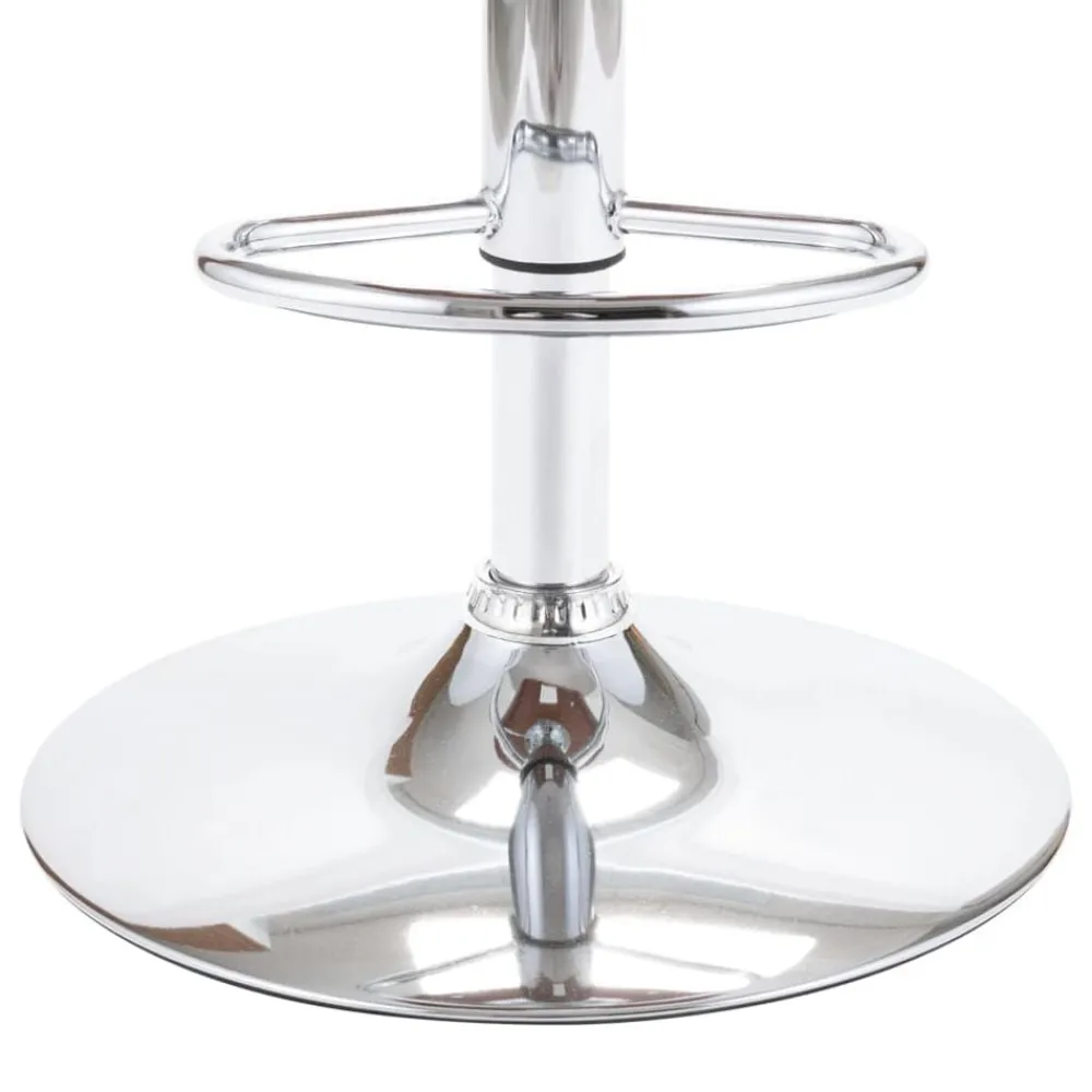 vidaXL Sillas-Taburete de cocina madera contrachapada y tela gris taupe