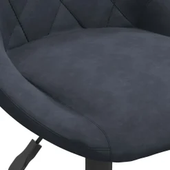 vidaXL Sillas-Taburete de cocina de terciopelo