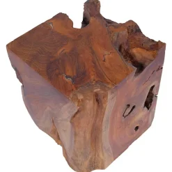 vidaXL Sillas-Taburete de madera maciza de teca