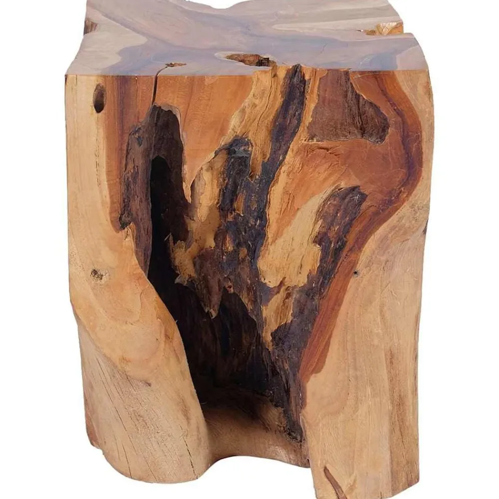 vidaXL Sillas-Taburete de madera maciza de teca