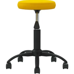 vidaXL Taburete de masajes terciopelo Amarillo mostaza