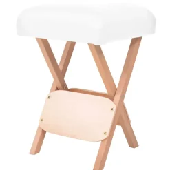 vidaXL Salud Y Belleza-Taburete de masaje plegable con asiento 12 cm de grosor