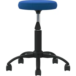 vidaXL Taburete de masajes terciopelo Azul Clearance