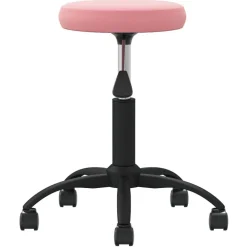 vidaXL Taburete de masajes terciopelo Rosa