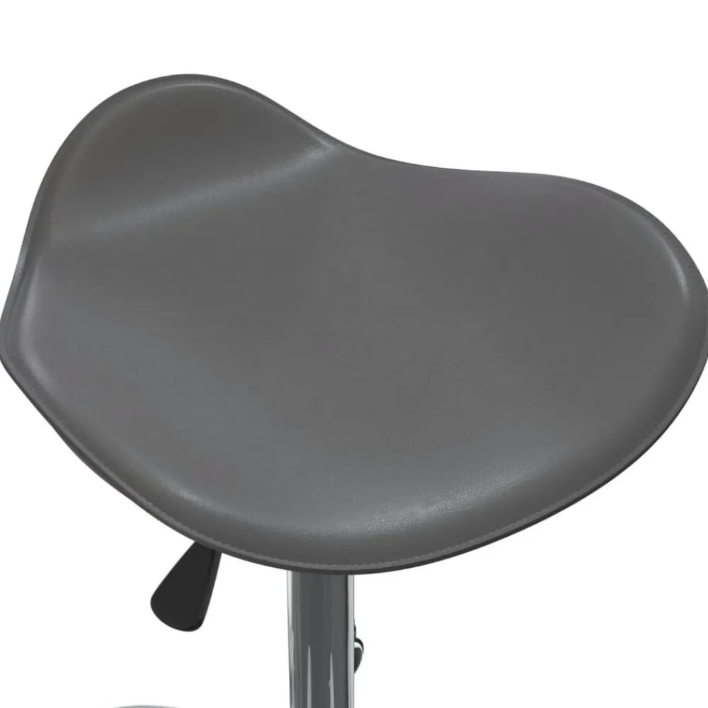 vidaXL Peluquería Y Cosmética-Taburete de salón de belleza de cuero sintético