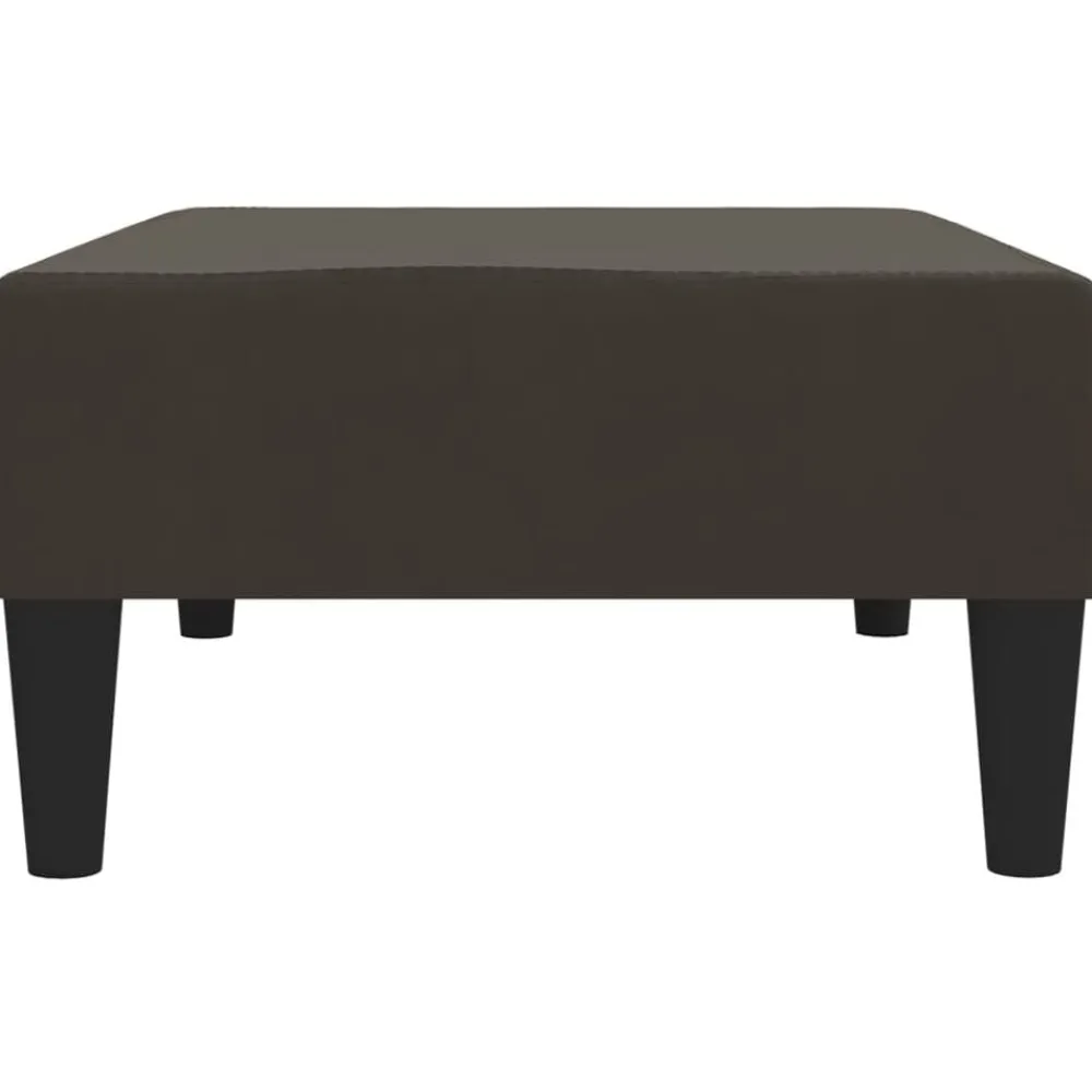vidaXL Taburete de terciopelo 78x56x32 cm Gris oscuro New