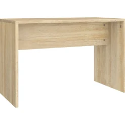 vidaXL Taburete de tocador contrachapada 70x35x45 cm Roble Sonoma Hot