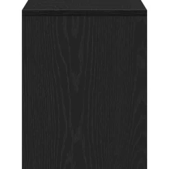 vidaXL Taburete de vestidor 70 x 35 x 45 cm Roble negro New
