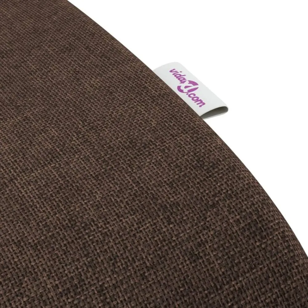vidaXL Sillas-Taburete rodillas madera contrachapada abedul marrón 55x84x55cm
