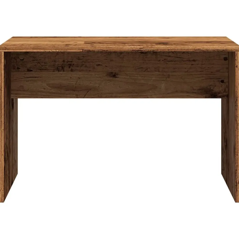 vidaXL Taburete vestidor madera contrachapada madera vieja 70x35x45 cm Madera antigua Clearance