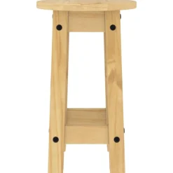 vidaXL Conjuntos De Muebles-Taburetes altos de cocina 2 uds madera maciza de pino