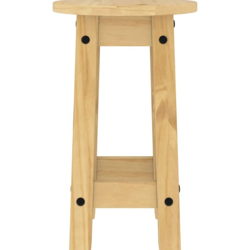 vidaXL Conjuntos De Muebles-Taburetes altos de cocina 2 uds madera maciza de pino