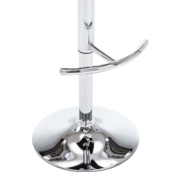 vidaXL Taburetes de cocina 2 unidades cuero sintético Blanco Online