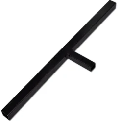 vidaXL Taladro de tierra con mango doble espiral acero negro 80 mm Outlet