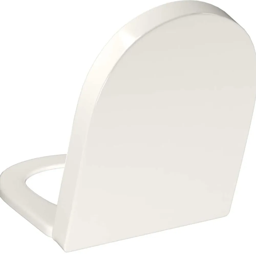 vidaXL Tapa de váter cierre suave y desenganche rápido blanca cuadrado Blanco Sale