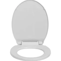 vidaXL Tapa de WC cierre suave desenganche rápido ovalada Gris claro Online